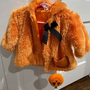 Baby pumpkin jacket